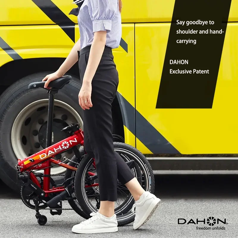 DAHON Bicycle Support Landing Gear Bicycle Third Wheel Easy Wheel Boost Assist Push Accessories, bicycle auxiliary wheels