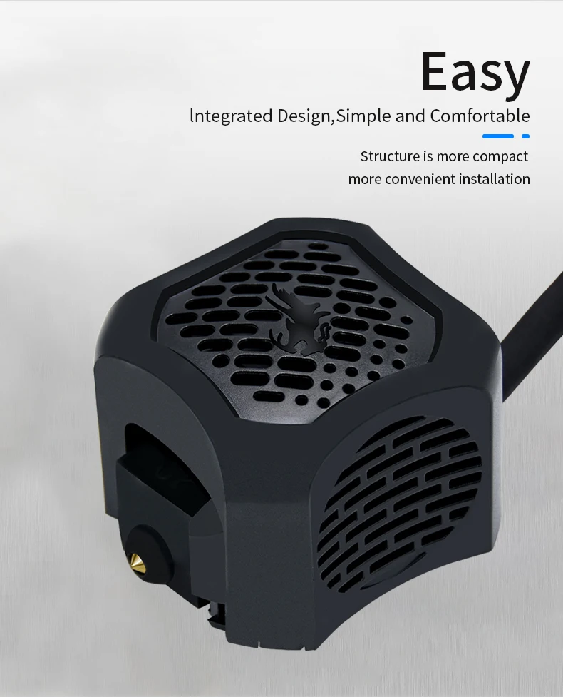 ender-5 extrusora, kit completo hotend com ventilador