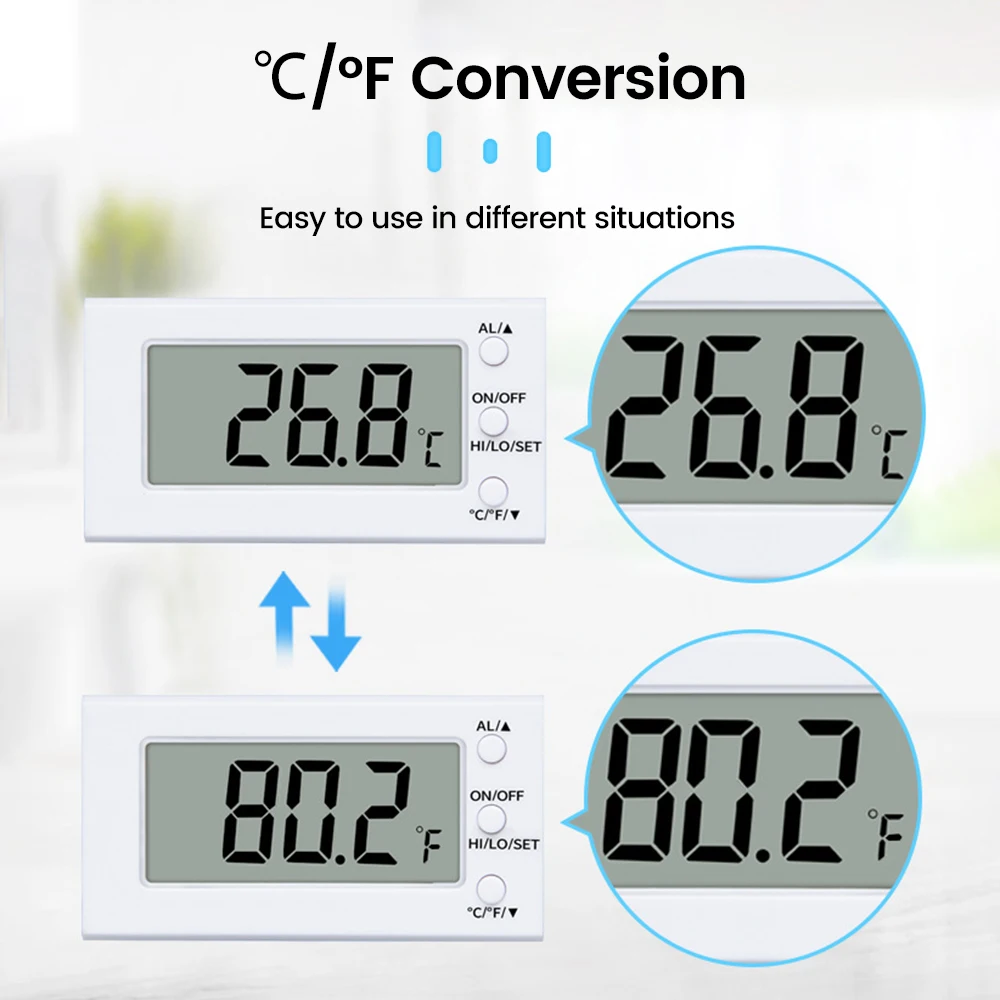 Description Picture 6 of item-50~300 ℃ Embedded Electronic Digital Thermometer Oven High-temperature Resistant Thermometer Temperature Sensor With Probe