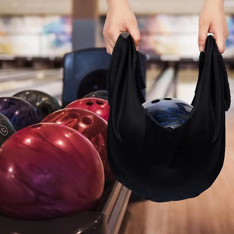 Bowling Ball Wiping-Bag Microfiber Polished Cleaning Towel Storage Bag Wiping Cloth Accessories
