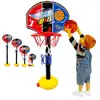 Kid's Basketball Hoop Stand Game Set with Adjustable Height [ 48cm~115cm ] BasketBall Toy for Boys 1