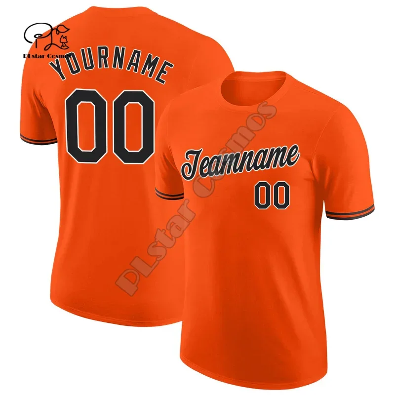 

Custom Name Team Suits Player Sportswear Colorful Polyester 3DPrint Harajuku Summer O-Neck Tops Casual Short Sleeves T-Shirts 1X