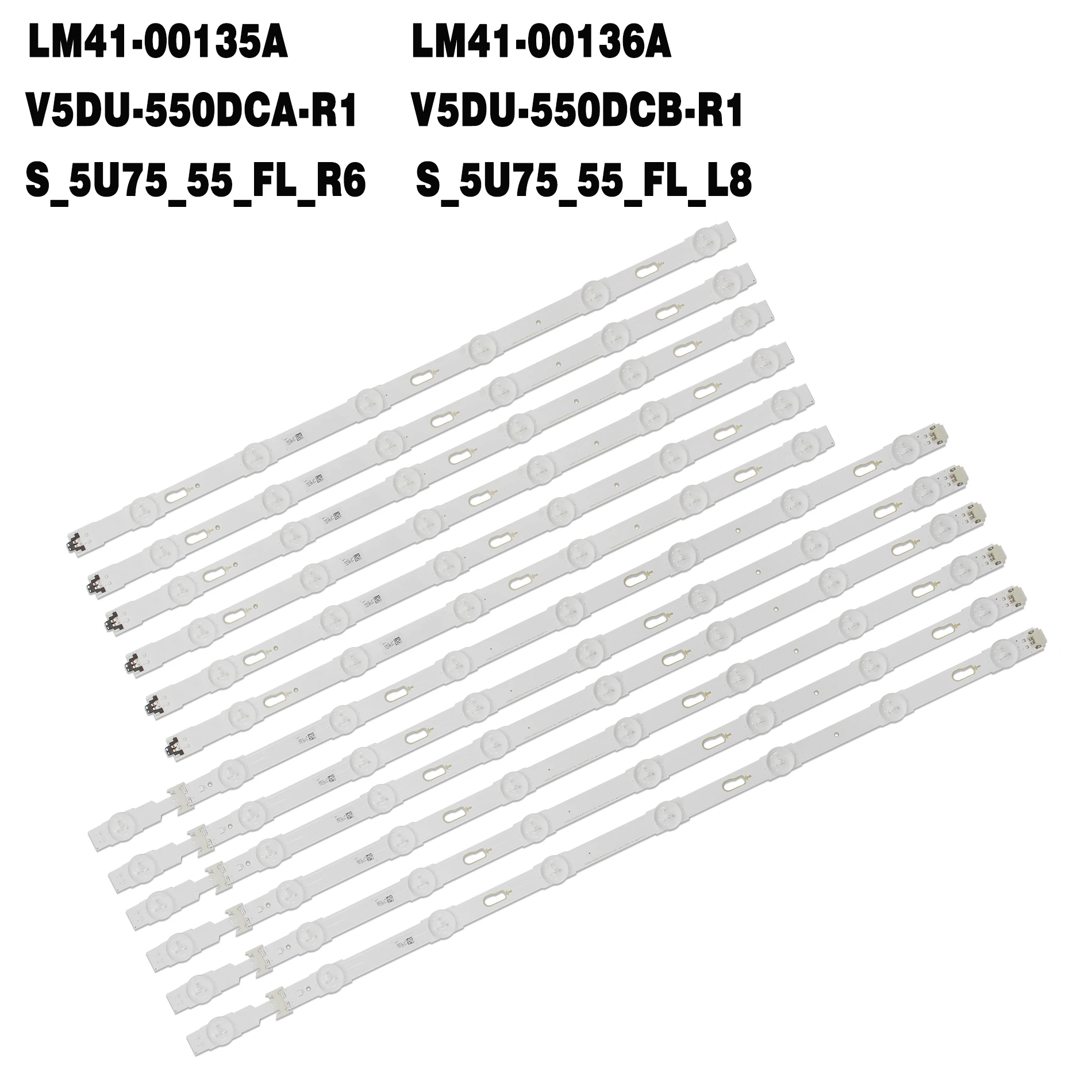 Led Backlight For Samsung Un55ju6000 Un55ju6500 Ue55mu6202 Ue55mu6275 ...
