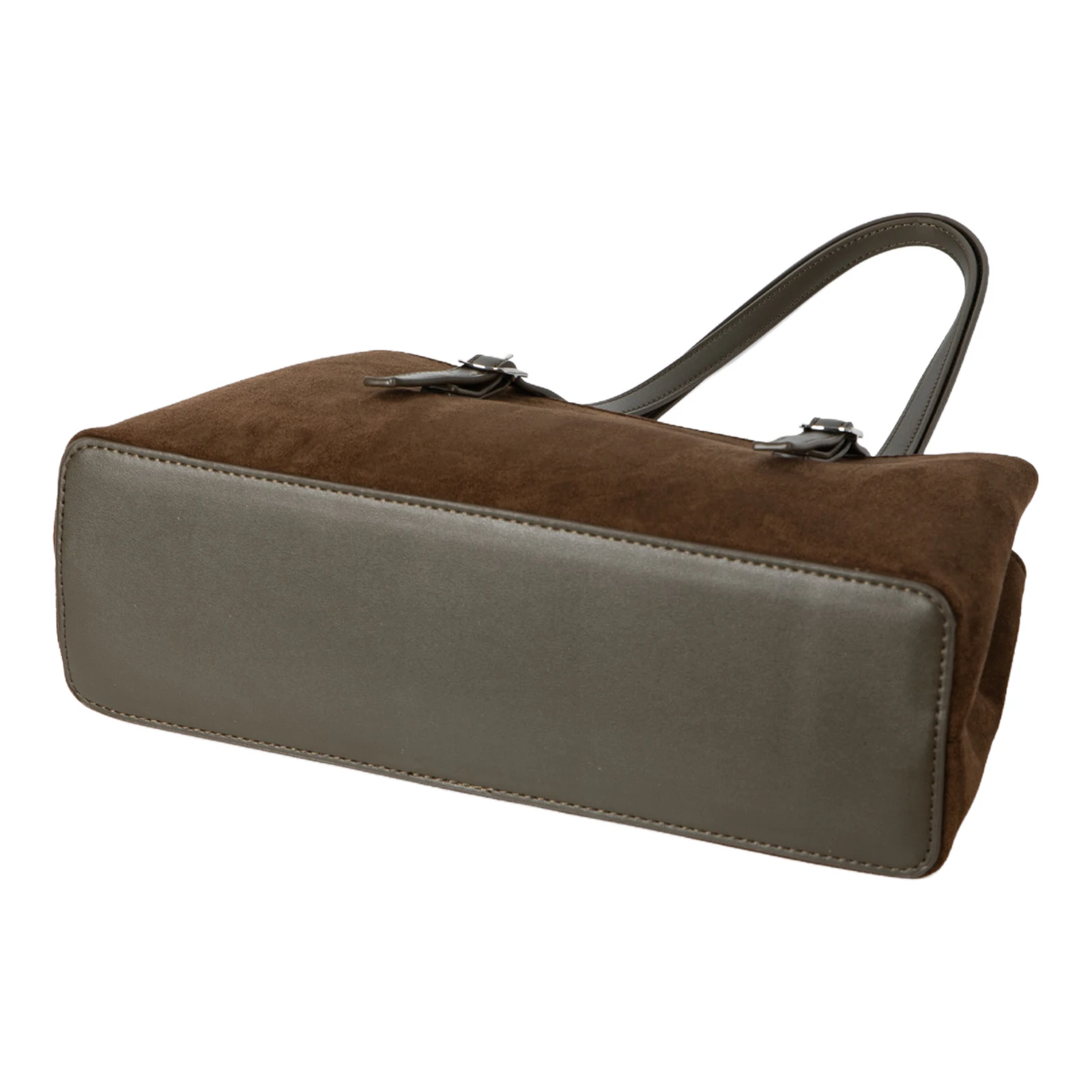 Faux Suede Shoulder Bags Retro Tote Bag Large Handbag Underarm Bag for Women Winter