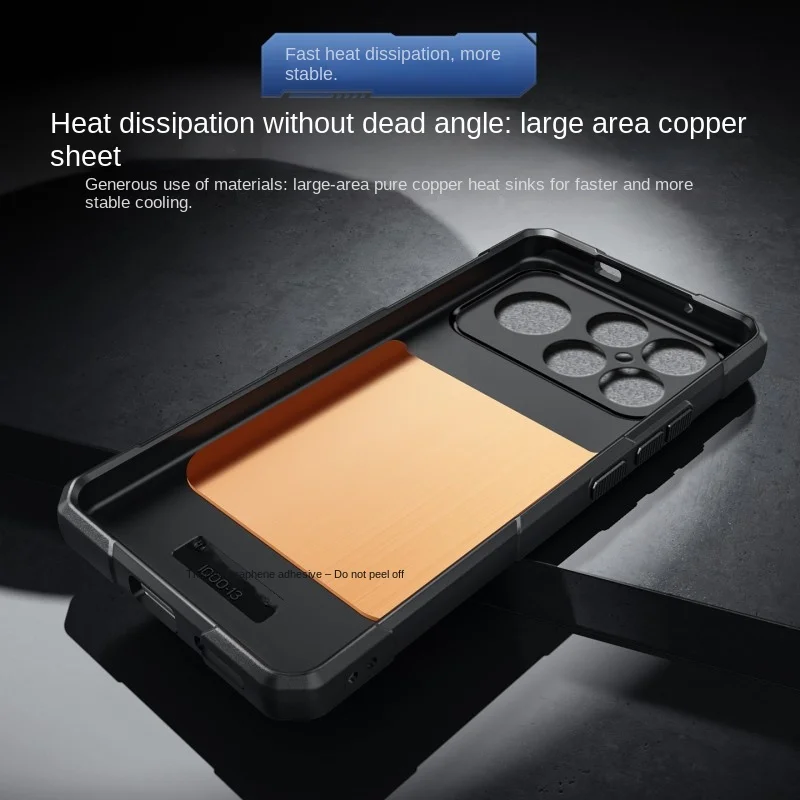 Lightweight Silicone Phone Case with Magnetic Car Mount and Heat Dissipation Design
