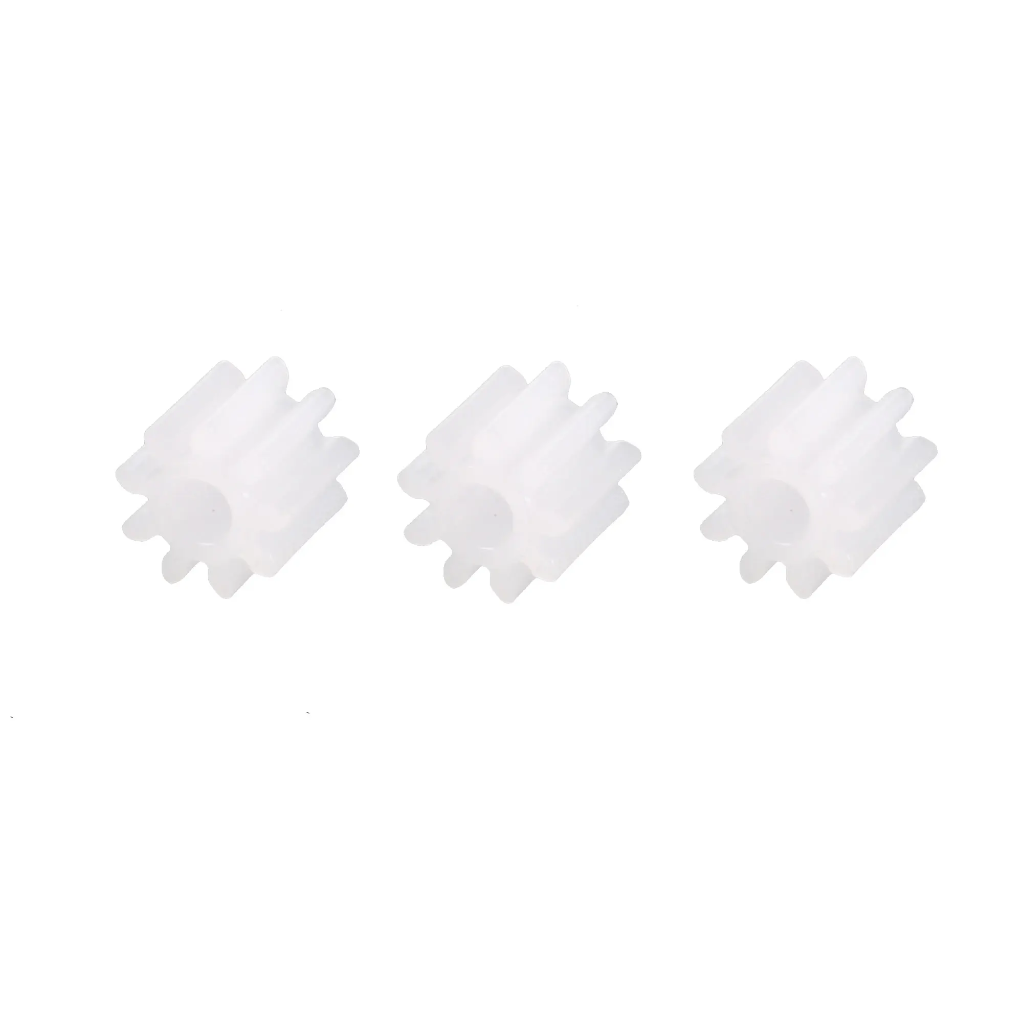 10pc 0,5M Modul Kleine Motor Kunststoff Getriebe 7T 8T 10T Zähne 1mm/2mm Welle Spielzeug RC Auto Getriebe 6mm Schneckengetriebe Stirnrad