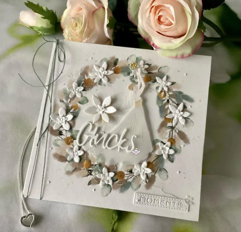 Mmao Craft Metall-Stanzformen, Stanzformen für tanzende Mädchen, Scrapbook-Papier, Bastelmesser, Schablonen, Stanzschablonen
