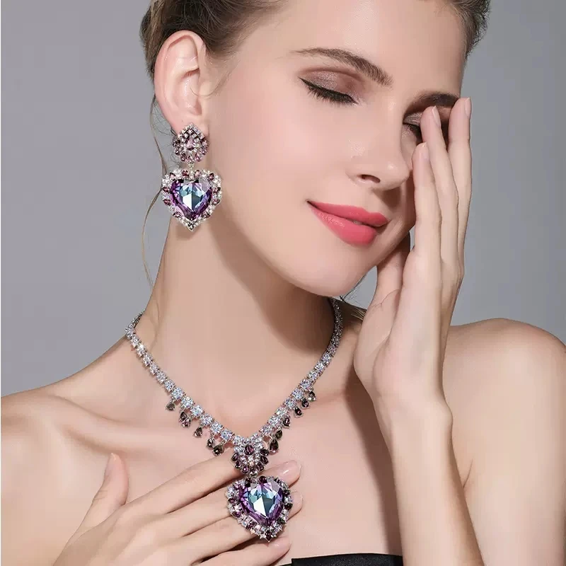 Heart of the ocean earrings best sale