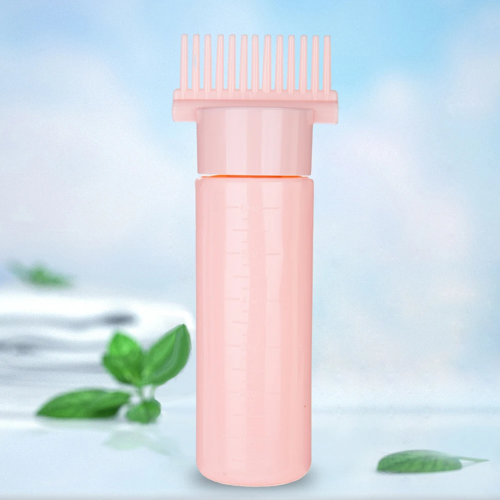 180ml Graduated Squeeze Bottle for Hair Coloring Styling