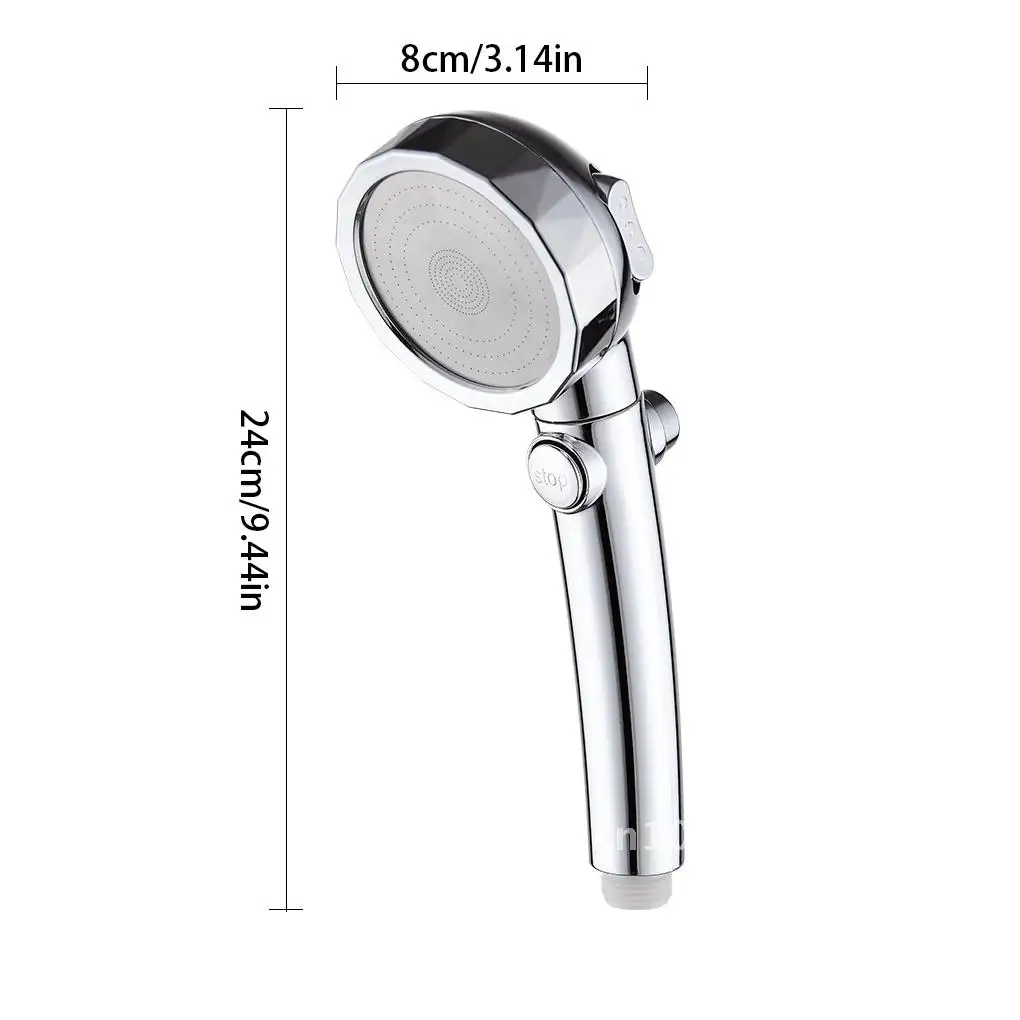 

Showerhead Luxury High Pressure Shower Head NEW Adjustable ABS Bath Water Saving Sprayer For Home Hotel Bathroom Spray