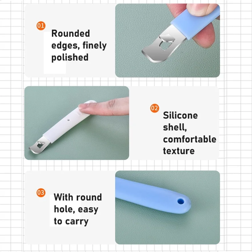Portable Ampule Bottle Opener Stainless Steel Oral Liquid Vial Opener Nurse Doctor Medical Tool Can Kitchen Accessories