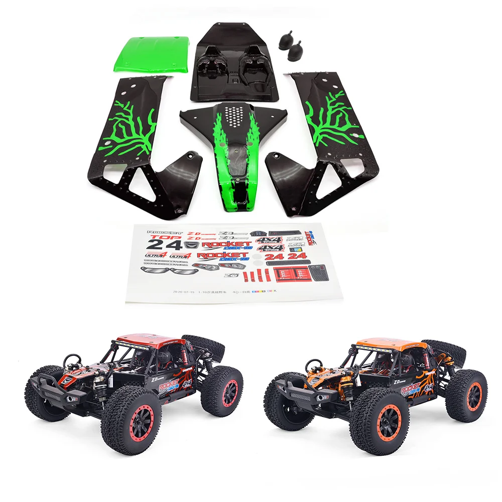 RC Car Body Shell Kit 7534 7535 7536 7537 for ZD Racing DBX-10 DBX10 1/10 RC Car Upgrade Parts Spare Accessories,4