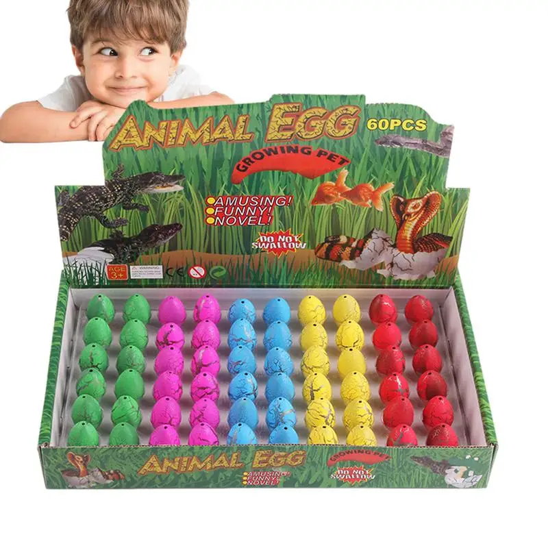 

Dinosaur Hatching Eggs Science Kits Dino Egg Toys Grow In Water Hatch Egg Crack Dinosaur Party Favors Birthday Supplies