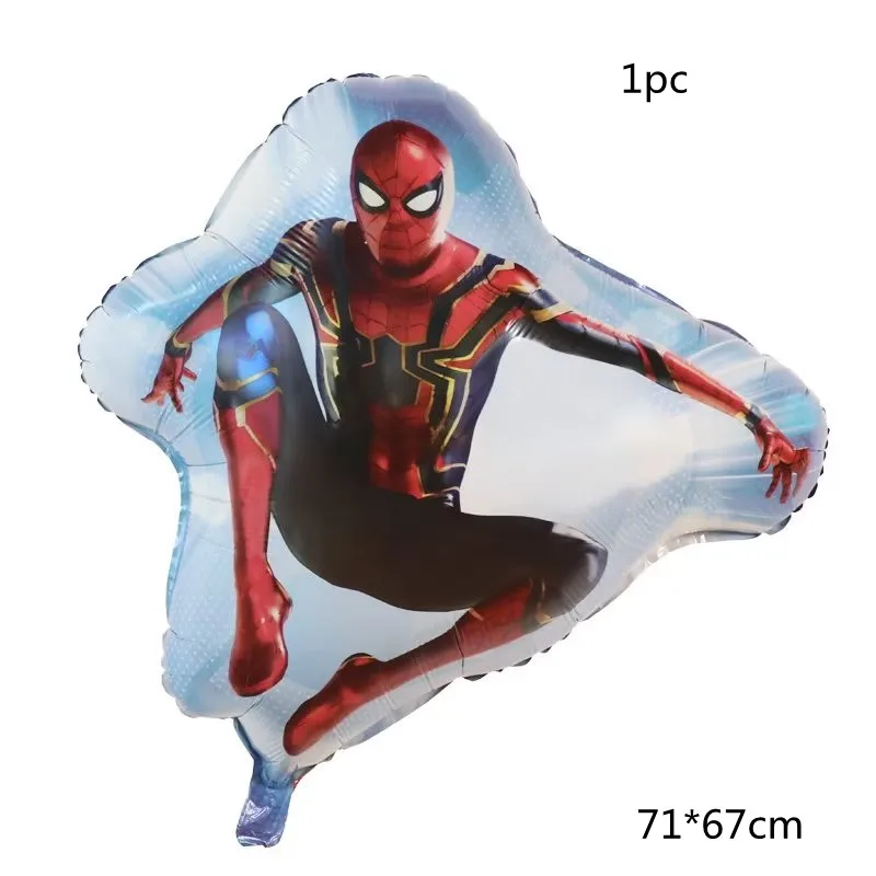 thumbnail image 1 of Globo de aluminio de superhéroe Spiderman para fiesta temática de cumpleaños infantil, decoración para baby shower, juguete inflable para niños, suministros de globos de aire, 1 of 5