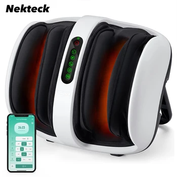 Nekteck Electric Foot Massager Shiatsu Kneading Deep Tissue Relax Roller Calf Pain Relief Fatigue Muscles Smart Foot Spa Machine 1