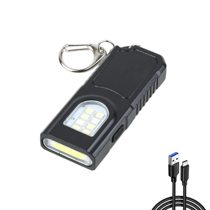 Multifunctional Mini LED Keychain and Hat Clip Light