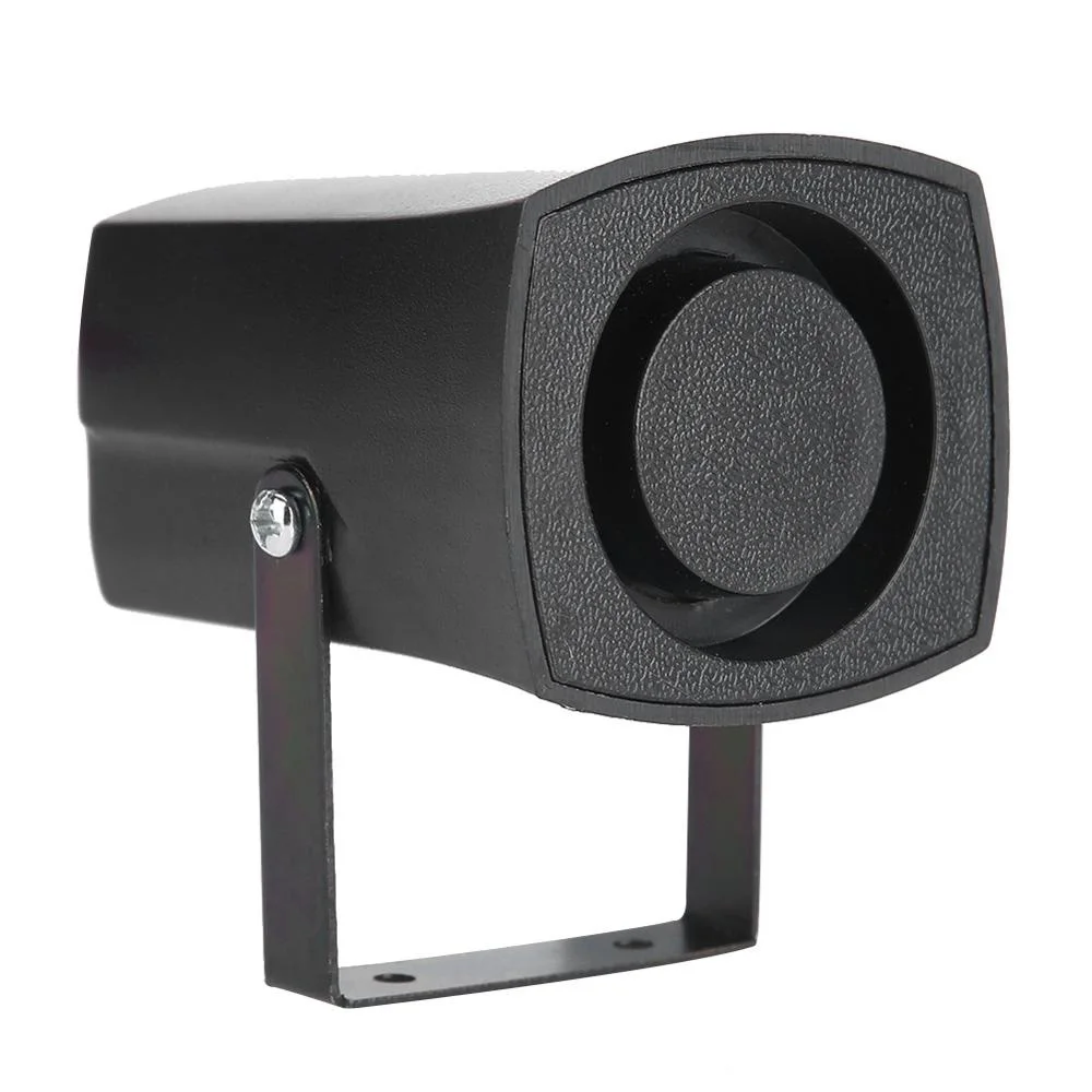 12V 24V 6 Tones General Car Police Fire Alarm Horn Ring Alarm 110-120db System Siren Speaker Warning Loud Sound Alarm Speaker