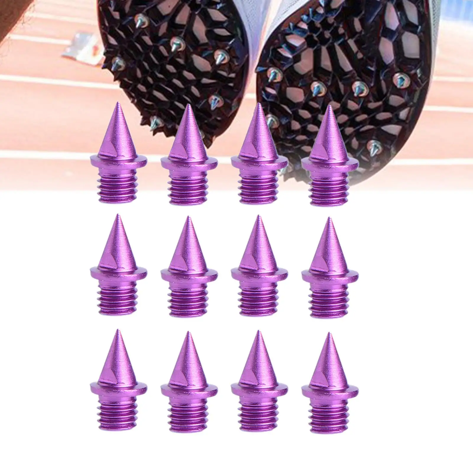 12Pcs Track and Field Running Spikes for Sports Short Running Competition