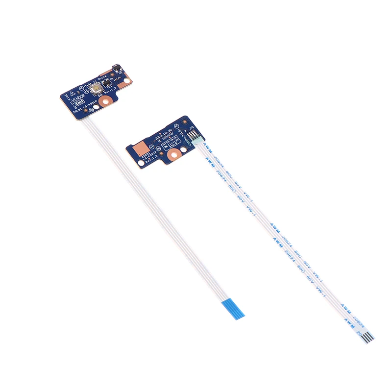 1/2pcs 15-R 15-G 15-H 250 G3 15-R221TX 전원 버튼 보드 (플렉스 리본 케이블 포함) 용 기존 노트북 수리 ON/OFF 스위치