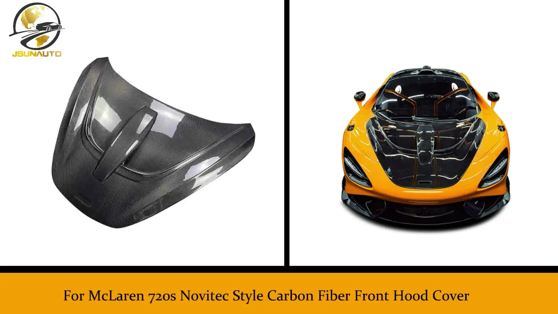 Крышка двигателя из углеродного волокна для Mclaren 720S Coupe Spider N Style передний капот