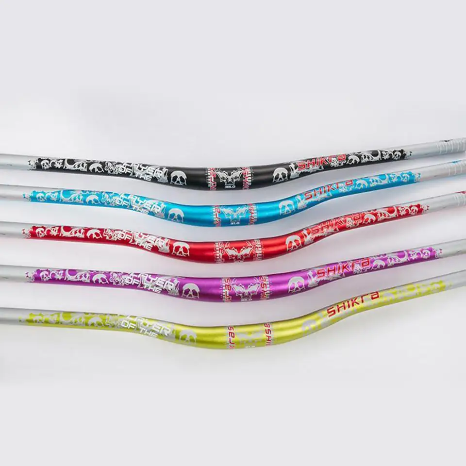 Guidon Aluminium VTT Descente 31,8 Mm Noir 720 Mm