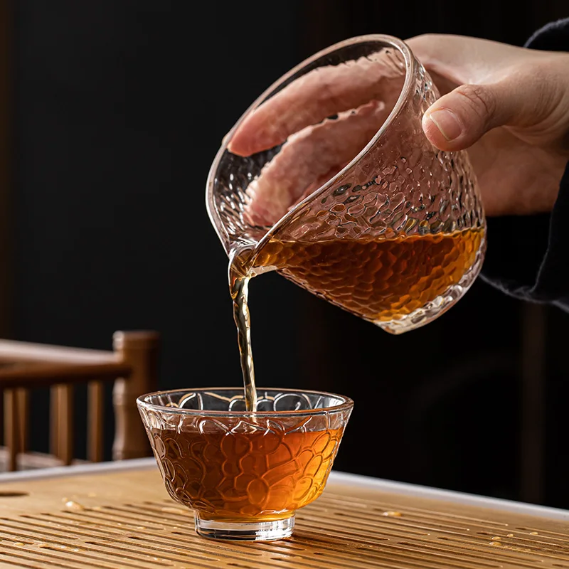 210ml Heat-resistant Glass Tea Pitchers Gongdaobei Chahai Kungfu Accessories Cup