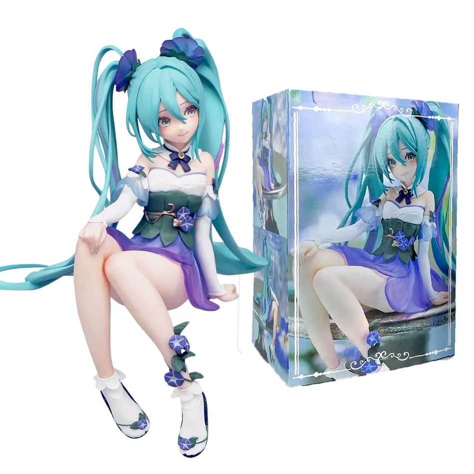 Hatsune Miku Flower Fairy Kawaii Anime Figurine - Charming PVC Collectible Doll