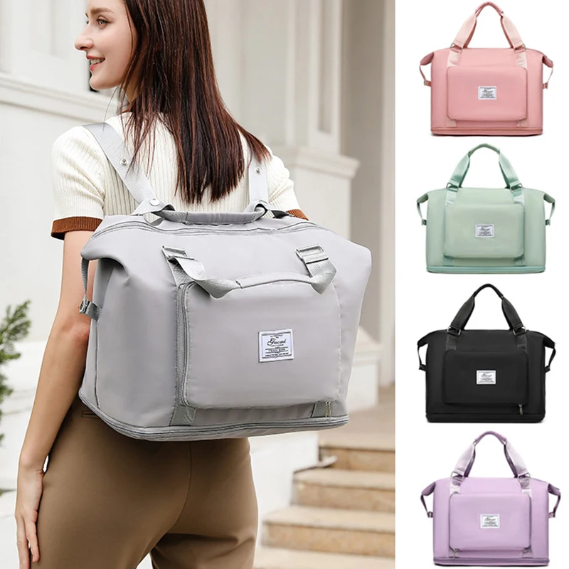 Large Capacity Folding Travel Bags Waterproof  Tote Gym Luggage Bags for Men Women 2022 Travel Backpack Duffle Bags Handbag