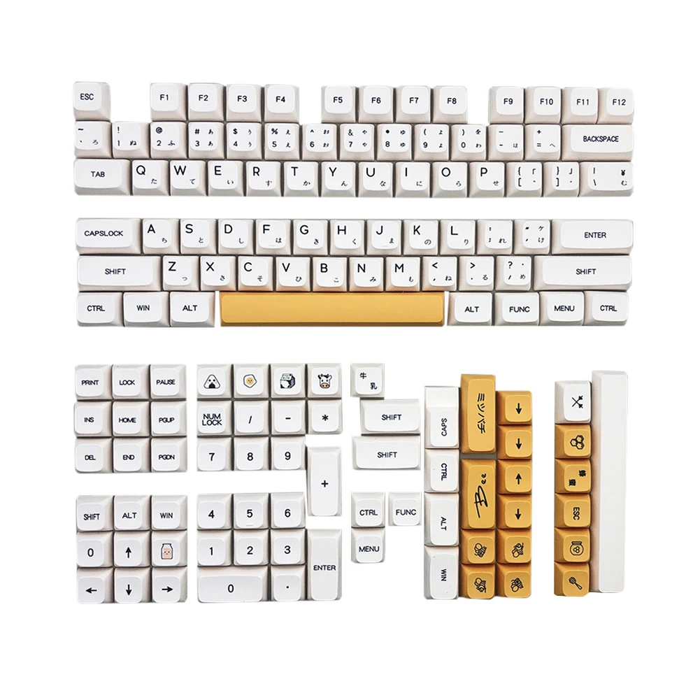Japonês xda perfil pbt teclas