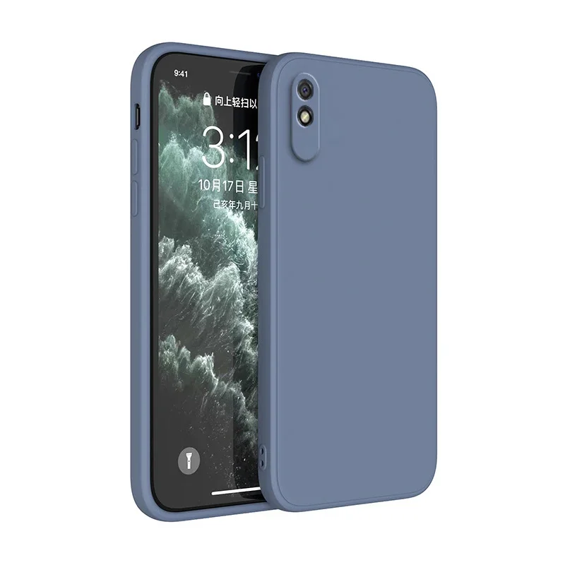Luxury Liquid Silicone Soft Case - Premium Quality Back Cover Housing