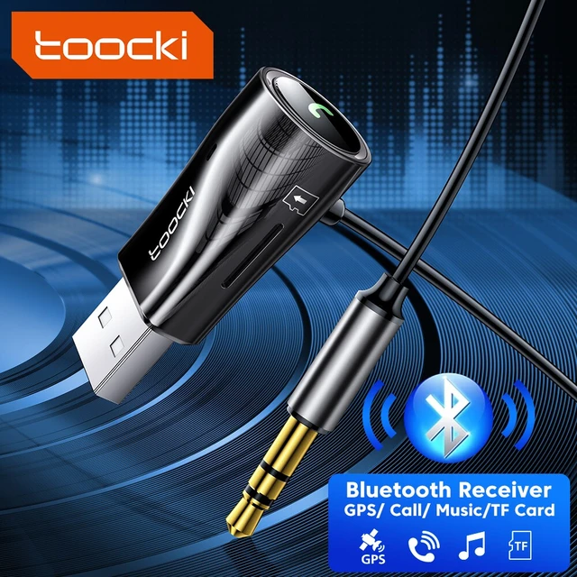 Récepteur audio Bluetooth vers prise JACK 3.5mm -Noir