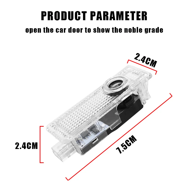 BMW F02 F10 F15 F30 F32 F80 F82 G20 G26 G30 M4 M5 G08 X3 X4 자동차 액세서리용 LED 자동차 HD 도어 웰컴 고스트 섀도우 라이트