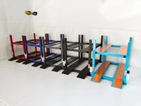 Model Car Diorama Lift 1:64 1:43 1:24 1:18 Double Single Deck Elevator Garage Repair Station Stand For Simulation Vhicle Static 1