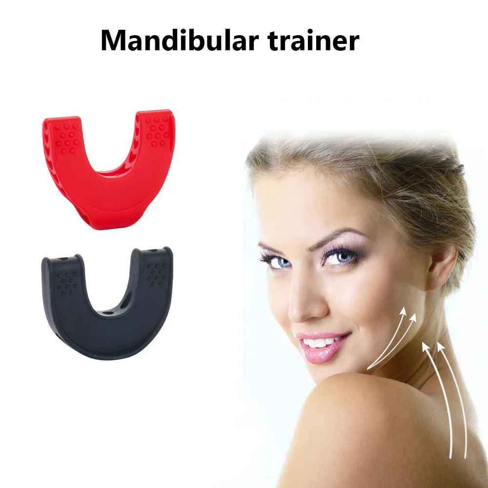 U Shape New Facial Jaw Exerciser And Neck Toning Jawline For Men Women Face Muscle Trainin Resistance Levels Double Chin Reducer