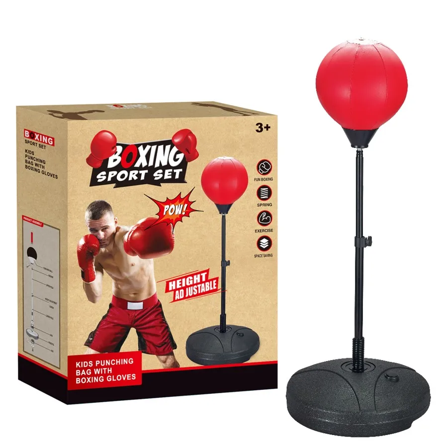 Sport Toys Punching Speed Ball Boxing Punching Ball Set For Children Exercise At Home