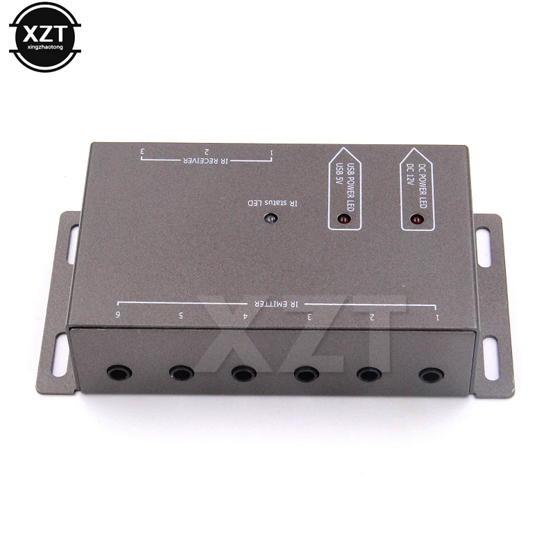 IR Infrared Remote Control Repeater Extender Kit 6 Emitters with 1 Receiver IR System hot sale  DC Drop Shipping US/EU NEW