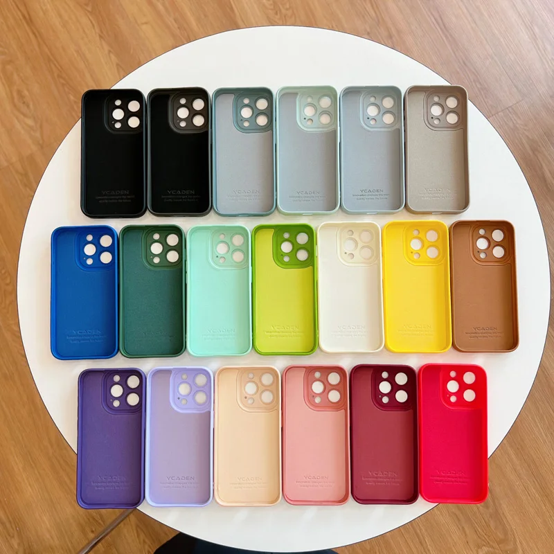 Premium Liquid Silicone Full Cover Phone Case - Sleek and Durable Protection