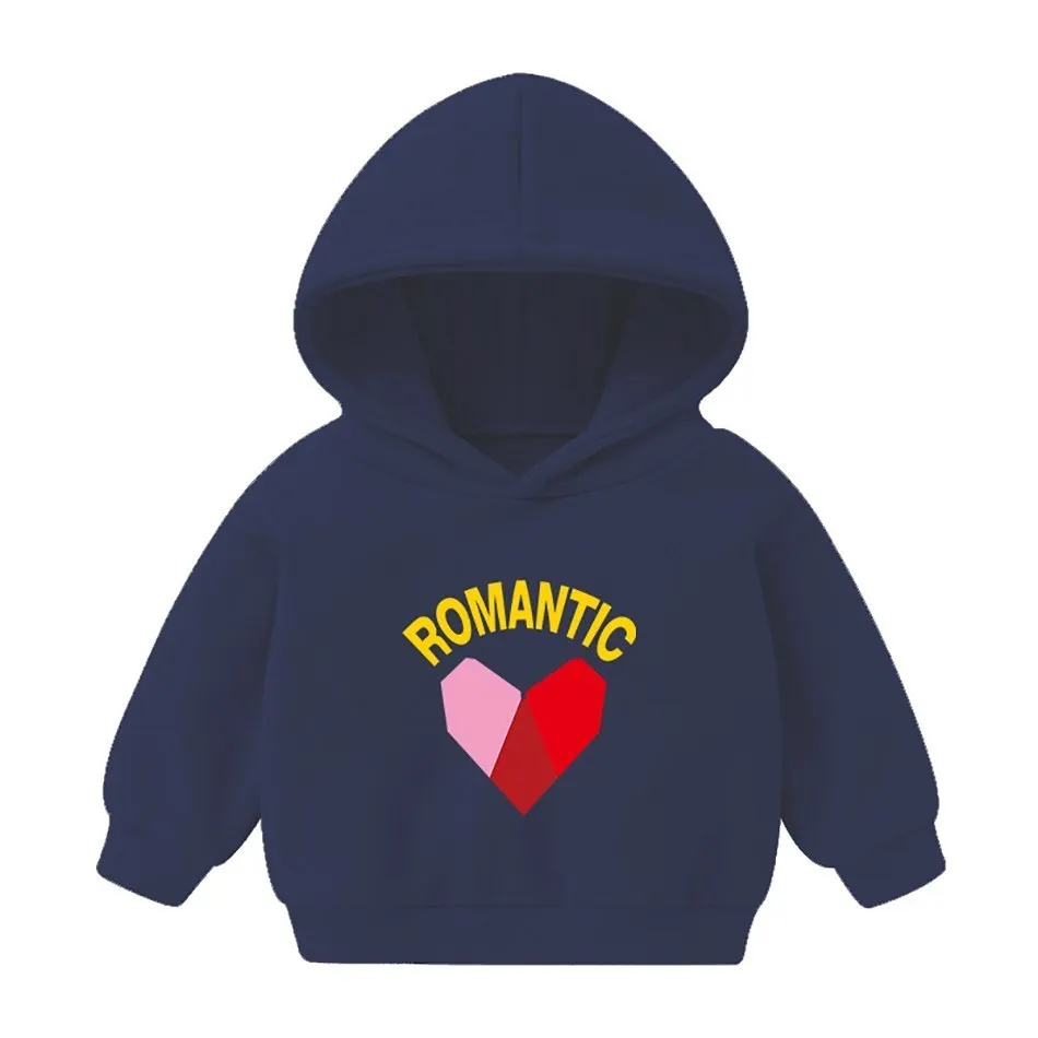 Baby Hoodie Children's Cute Cartoon Long-sleeved Plus Velvet Jacket Kids Winter Sweater Baby Girl Boy Sweatshirt 12M-6T