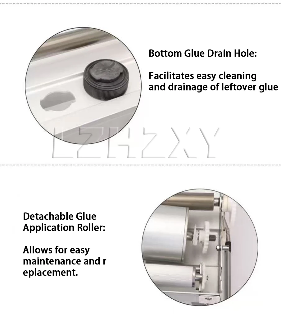 53cm 70cm Hand Crank Wallpaper Gluing Machine Wallpaper Brush Glue Machine Wallp