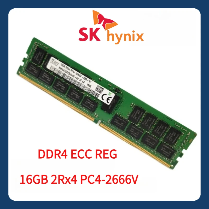 SK ハイニックス 16 ギガバイト 2Rx4 PC4 2666V DDR4 2666MHz ECC REG