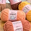 2pcs X50g Chenille Yarn With Glitter Thick Yarn for DIY Blanket, Velvet Yarn Length 59m, Diameter about 4.5mm 5