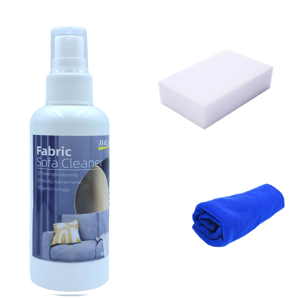 מנקה ספות מבד לשיער, מנקה רב-תכליתי ללא צורך בשטיפה, מסיר כתמים ושטיפת שטיחים