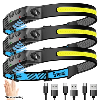 USB Rechargeable LED Headlamp 6
