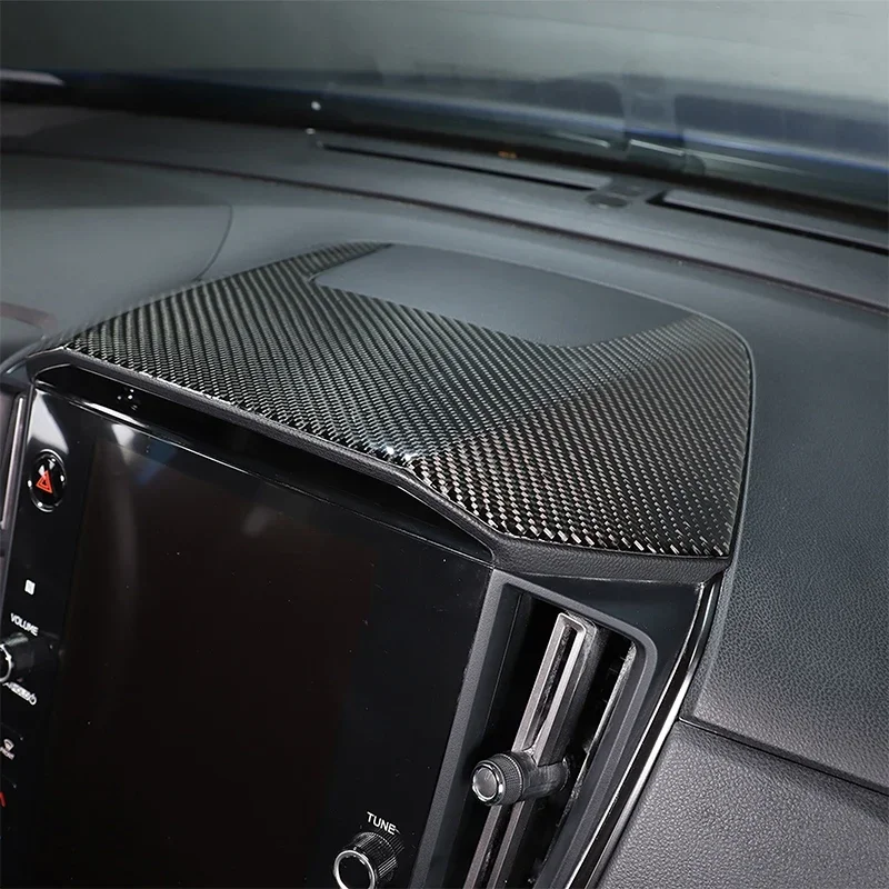 

For Subaru Crosstrek 2024 Soft Carbon Fiber Car Dashboard Panel Cover Trim Sticker Car Accessories