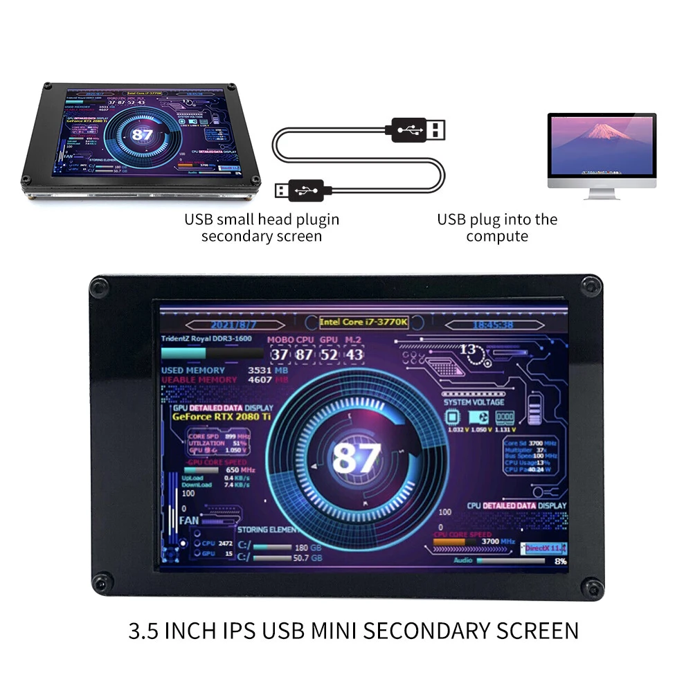 [Mini ITX ̽  ǻ  3.5 ġ IPS  ũ CPU GPU RAM HDD ͸  USB ÷ Ӱ AIDA64]