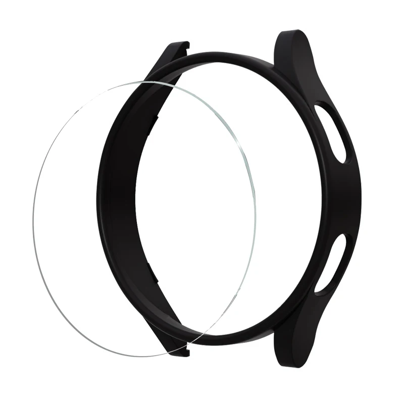 Glass+Case for Samsung Galaxy Watch 6 40mm 44mm Accessories PC Frame Protective Bumper galaxy Watch6 Classic 43mm 47mm Cover