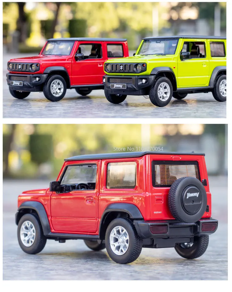 ジムニー jimny 1/24 ミニカー 2台セット ジムニー jimny 1/24 ミニカー 2台セット