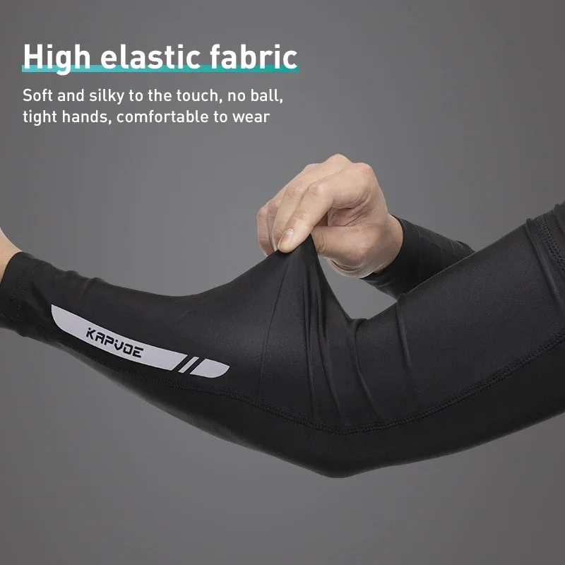 Sun Protection Arm Sleeves,Arm Sleeves,Cooling Arm Sleeves Men and Women Outdoor Sports Football Basketball Running Ice Sleeve Road Bike Cycling UV Protection Sunscreen