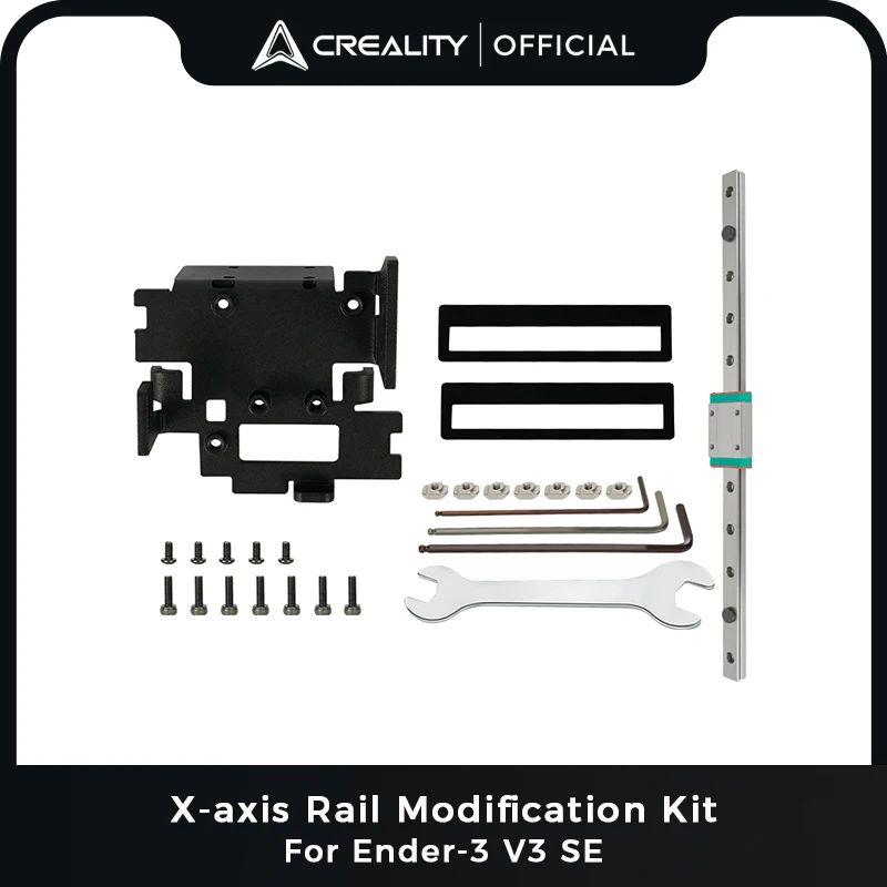 

X-axis Rail Modification Kit For Creality Ender-3 V3 SE Upgraded 3D Printer Accessories