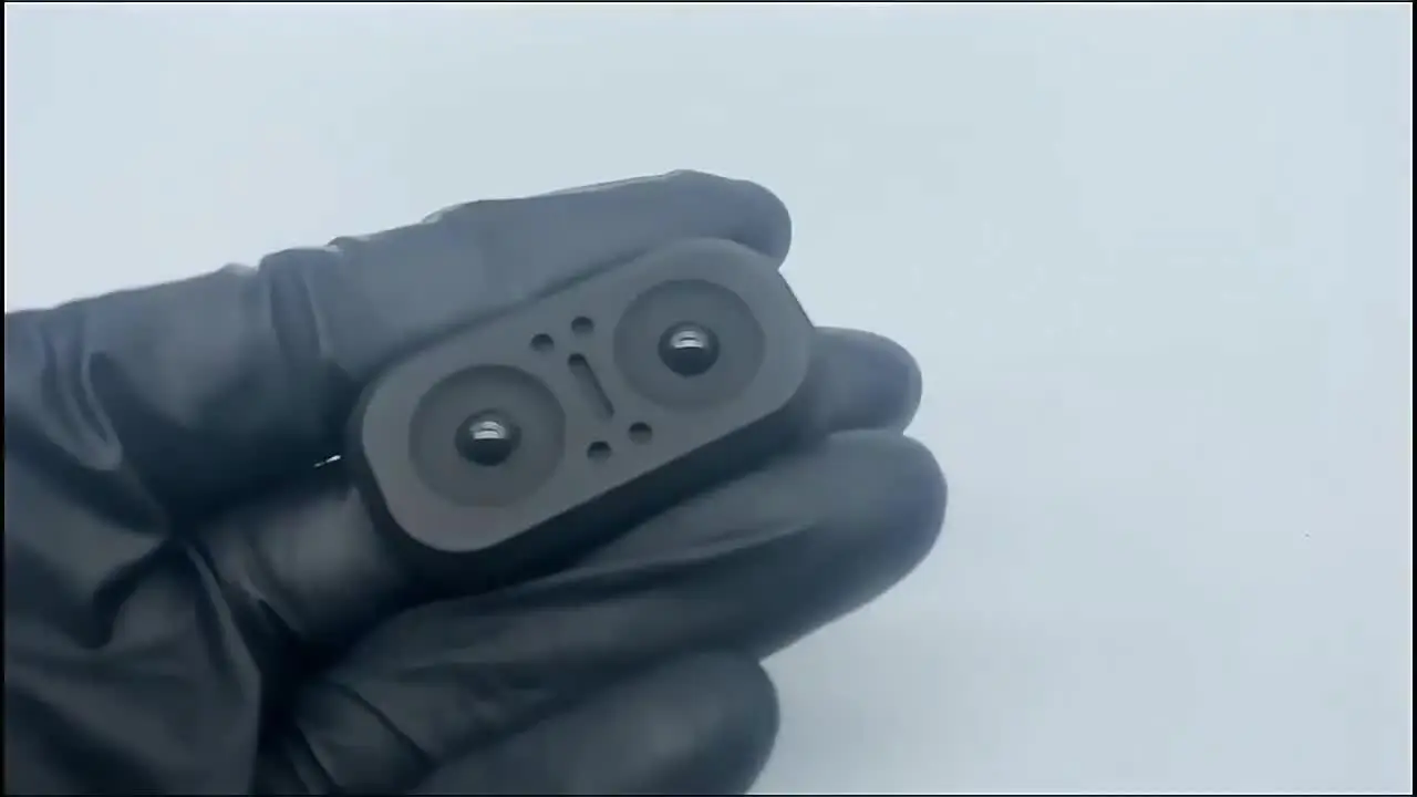 Slider Magnétique Hibou Fidget – Anti-Stress, TDAH, Métal, Petit Format (42 Mm)